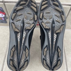 adidas スパイクシューズ 黒 28センチの画像