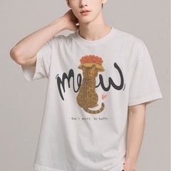 【数量限定】花笠キャットTシャツ　KHBオリジナルの画像