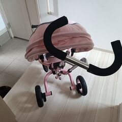 子供用三輪車 舵取り 多機能 手押し棒 の画像