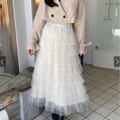 GRL トレンチコート&ニット&バッグSETの画像