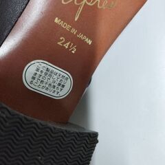 アプレ apres レースアップシューズ　24.5の画像