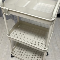 3段収納トレイ(キッチンワゴン)の画像