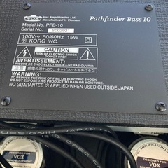 VOX Pathfinder Bass 10 ベースアンプ 動作品　の画像