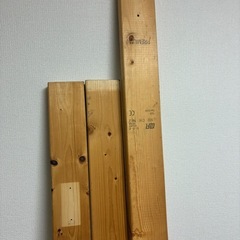 2x4ツーバイフォー木材３本の画像