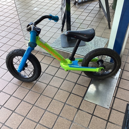 ?春日市?ストライダー?子供用?cannondele?キャノンデール?緑色?水色?No314