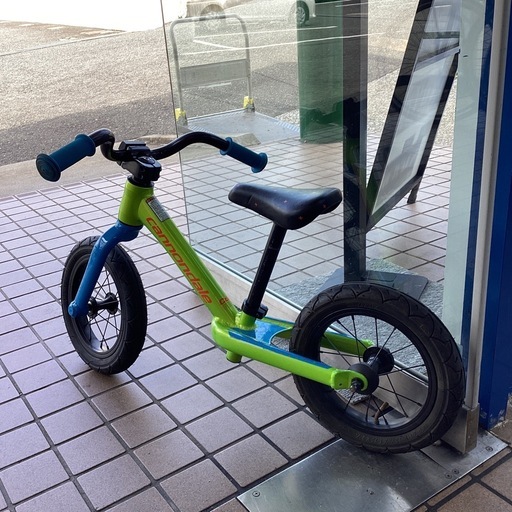 ?春日市?ストライダー?子供用?cannondele?キャノンデール?緑色?水色?No314