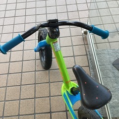 🚲春日市🚲ストライダー🚲子供用🚲cannondele🚲キャノンデール🚲緑色🚲水色🚲No314の画像