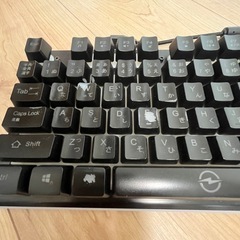 中古！PC ゲーミング　キーボード USB パソコン　有線　日本語配列の画像