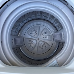洗濯機　動作確認済みです。2017年式の画像
