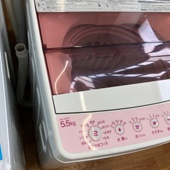 安心の6ヶ月保証付き　　Haier 全自動洗濯機　5.5kg 2018年製　取りに来れる方限定！の画像