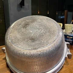 頑丈です アルミ打ち出し鍋の画像