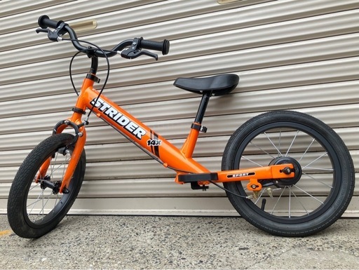 ヘルメット&ペダル付き‼️【中古品】ストライダー14xサンシャイン