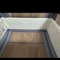ベビーベッド Aprica ココネルエアープラスAB グレーの画像