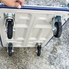 折りたたみ台車　基本倉庫内使用一度アスファルト駐車場使用の画像