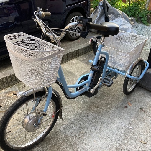 電動アシスト三輪車