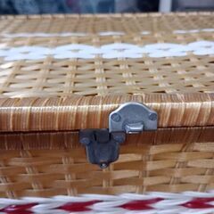 昭和レトロの収納かご差し上げます！の画像