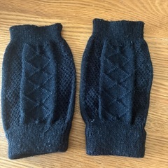 【USED】☆レディース☆手袋☆黒色☆指先が出るタイプ☆の画像