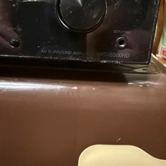 ホームシアターアンプ（本体のみ）動作不明ジャンク扱いの画像