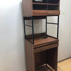 moca Cloudear キッチンボード MC-MX003CD 幅60 レンジ台 電子レンジ 食器棚 コンセント付き スチール脚 北欧調 【糸島市内 送料無料】88259-1-②-010の画像