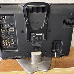 【ジャンク品】SHARP 20インチ液晶テレビの画像