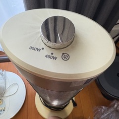 扇風機とヒーターの画像