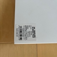新品　リングファイル(3枚セット）　黒、白の画像