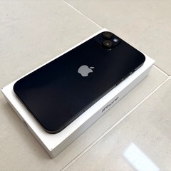 iPhone14Plus 128GB ミッドナイト 新品フィルム3枚+新品カバーの画像