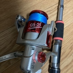 🎣　釣竿リール付きの画像