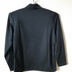 ミズノ　黒 スポーツ ハイネック長袖Tシャツの画像