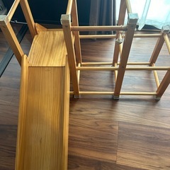 木製　ジャングルジム　滑り台　RiZKiZ　リズキズ　　の画像