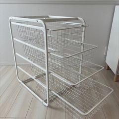 無料　IKEAスチールラックの画像