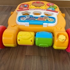 アンパンマン　すくすくウォーカー　おでかけメロディハンドル　ぬいぐるみの画像