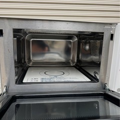 【お買い得‼️】アイリスオーヤマオーブンレンジ MO-F1805-W 2019年🔴  の画像
