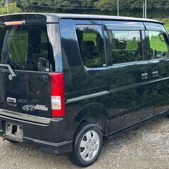 スズキ エブリイワゴン PZターボ | 車検R8/8まで有効 | 低走行61,000km | 左パワースライドドア・パワーウィンドウ付き | ナビの画像