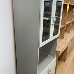 【リユースのサカイ野々市店】食器棚※幅59センチ　奥行45センチ　高さ178センチ ※クリーニング済みの画像