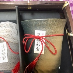 陶器 湯呑 六釉銘彩 コップ揃 手作り風趣 逸器彩食　美濃焼　未使用の画像