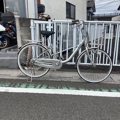 【中古自転車】　　Panasonic ALair (シルバーメタリック)の画像