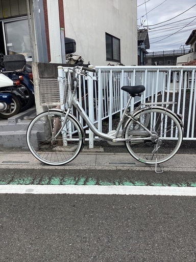 【中古自転車】　　Panasonic ALair (シルバーメタリック)