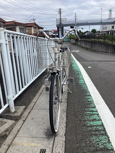 【中古自転車】　　Panasonic ALair (シルバーメタリック)