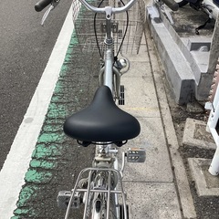 【中古自転車】　　Panasonic ALair (シルバーメタリック)の画像