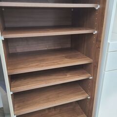 J1498【リユースのサカイ柏店】古賀家具　キッチンカウンター　スパーク　ブラウン　クリーニング済み　参考価格113,000円の画像