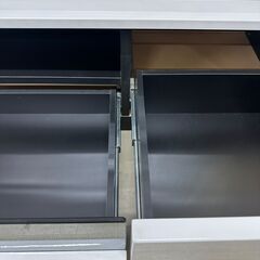 【ジャングルジャングル滋賀草津店】ジモティ来店特価!!　TV台　ホワイト　J-250967の画像