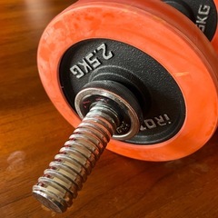 トレーニング器具 ダンベルの画像