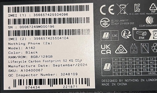 新品未使用Nothing Phone (2a)