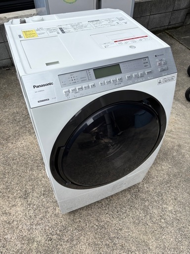 【取引中】※値下げしました【分解洗浄・消耗品交換済み】パナソニック  ドラム式洗濯機  2020年製  洗剤自動投入 NA-VX800AL 洗濯11kg 乾燥 6kg 左開き  Vベルト、ダンパー3本交換　無料配達設置行います(条件あり) Panasonic 　ヒートポンプ式洗濯乾燥機