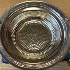 【未使用品　ステンレス鍋】の画像
