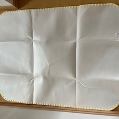 新品　赤ちゃん用防水シート75センチ× 96センチ綿100% の画像