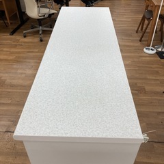 ジモティー限定価格！S778 ⭐ NITORI ニトリ キッチンカウンター アルミナ2 幅140.5cm USED 綺麗の画像