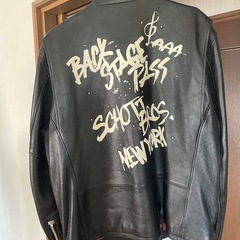 ショットシングルライダースの画像
