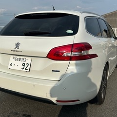 プジョー308swブルーHDIの画像